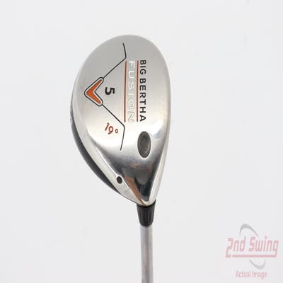 Callaway Big Bertha Fusion Fairway Wood 5 Wood 5W 19° Callaway Aldila NVS Graphite Stiff Right Handed 42.0in