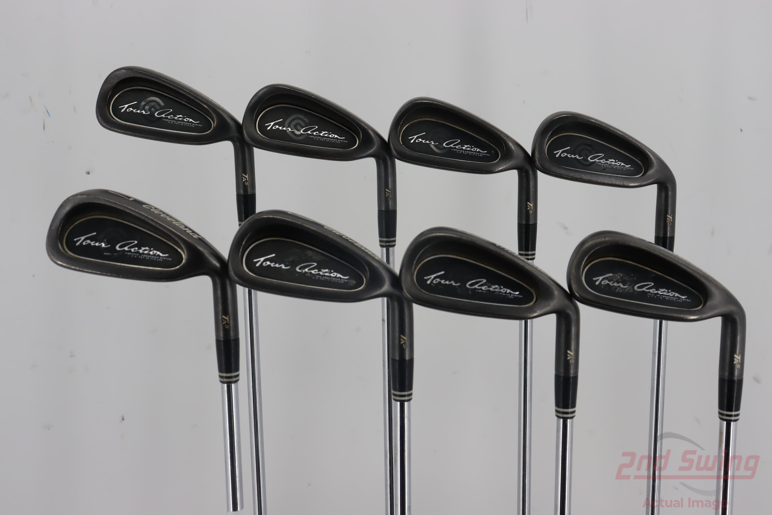 Popular 3 Iron Cleveland Golf TA5 Tour Action Black Gun Metal Right Handed Steel Shafted