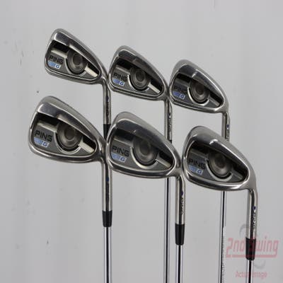 Ping 2016 G Iron Set 5-PW AWT 2.0 Steel Stiff Right Handed Blue Dot 38.0in