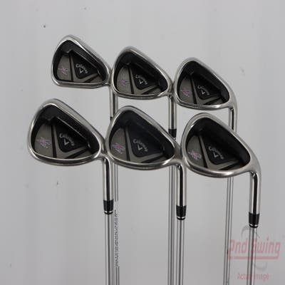 Callaway X2 Hot Combo Ladies Iron Set 7-PW AW SW Callaway X2 Hot Graphite Ladies Right Handed 35.25in