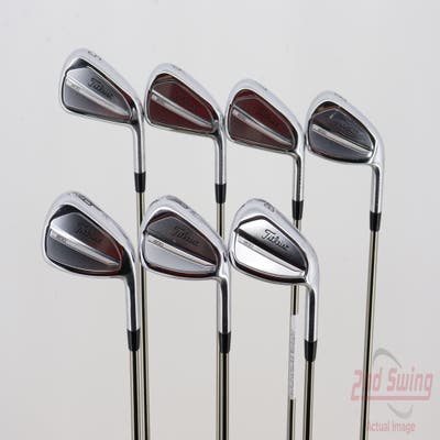 Titleist 2023 T200 Iron Set 5-GW UST Mamiya Recoil 65 F3 Graphite Regular Right Handed 38.0in