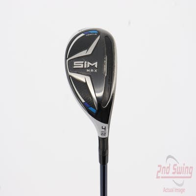 TaylorMade SIM MAX Hybrid 4 Hybrid 22° Fujikura Ventus Blue 6 Graphite Regular Right Handed 40.5in