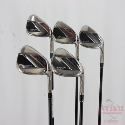 TaylorMade Stealth Iron Set 7-GW Fujikura Ventus Red 5 Graphite Senior Right Handed 37.25in