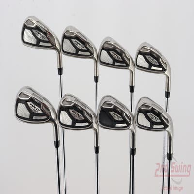 Cobra AMP Cell Silver Iron Set 4-GW Stock Steel Shaft Steel Uniflex Right Handed 38.5in