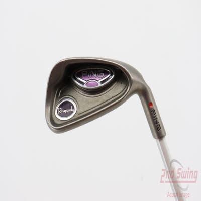 Ping Rhapsody Single Iron 7 Iron Ping ULT 129I Ladies Graphite Ladies Right Handed Red dot 36.25in