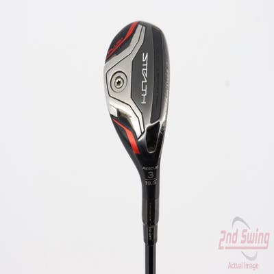 TaylorMade Stealth Plus Rescue Hybrid 3 Hybrid 19.5° PX HZRDUS Smoke Red RDX 80 Graphite Stiff Right Handed 40.25in