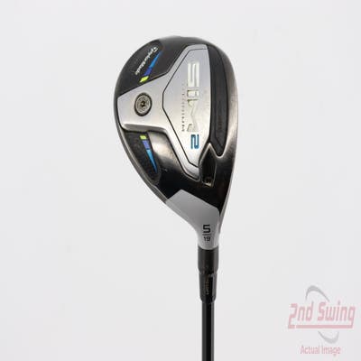 TaylorMade SIM2 Titanium Fairway Wood 5 Wood 5W 19° MCA Tensei AV Blue Raw 65 Graphite Stiff Right Handed 42.5in