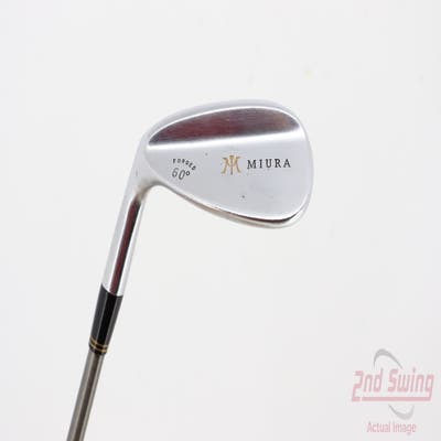 Miura Wedge Series Wedge Lob LW 60° Aerotech SteelFiber i110cw Graphite Stiff Left Handed 35.25in