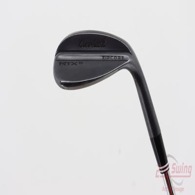 Cleveland RTX 6 ZipCore Black Satin Wedge Gap GW 54° 10 Deg Bounce Mid Dynamic Gold Spinner TI Steel Wedge Flex Right Handed 35.5in