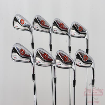 TaylorMade R11 Iron Set 3-PW FST KBS 90 Steel Stiff Right Handed 38.25in