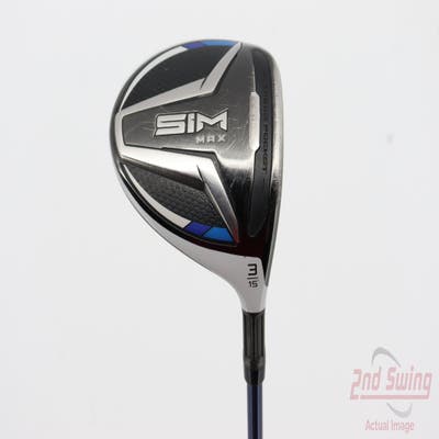 TaylorMade SIM MAX Fairway Wood 3 Wood 3W 15° Fujikura Ventus Blue 6 Graphite Stiff Right Handed 43.0in