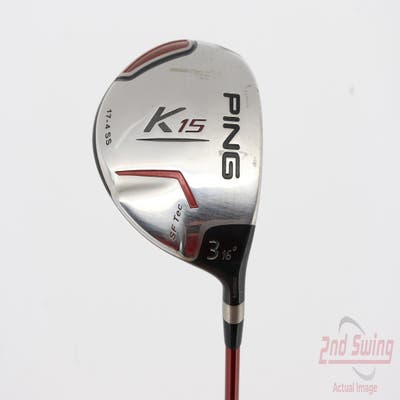 Ping K15 Fairway Wood 3 Wood 3W 16° Ping TFC 149F Graphite Stiff Right Handed 43.0in