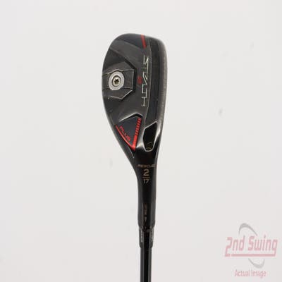 TaylorMade Stealth 2 Plus Rescue Hybrid 2 Hybrid 17° Mitsubishi Kai'li Red 75 Graphite Regular Right Handed 40.75in