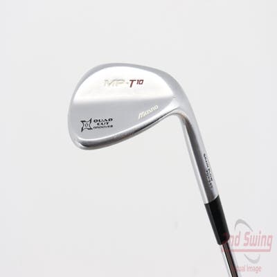 Mizuno MP-T 10 White Satin Chrome Wedge Sand SW 56° 13 Deg Bounce Stock Steel Shaft Steel Wedge Flex Right Handed 34.75in