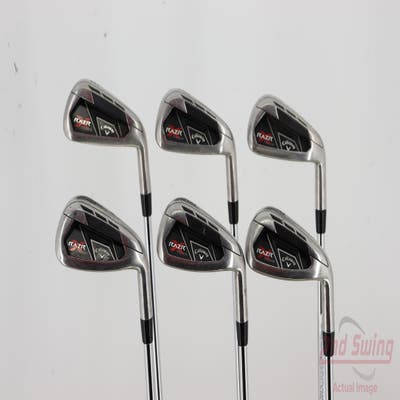 Callaway Razr X Tour Iron Set 5-PW True Temper Dynamic Gold R300 Steel Regular Right Handed 37.5in