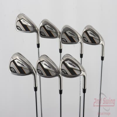 Callaway Mavrik Iron Set 5-PW AW True Temper XP 95 S300 Steel Stiff Right Handed 38.25in