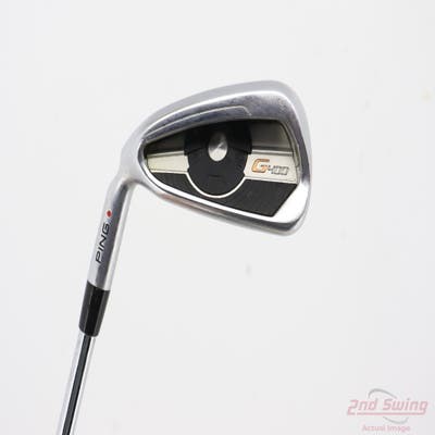 Ping G400 Single Iron 6 Iron Ping CFS Distance Steel Regular Left Handed Red dot 37.25in