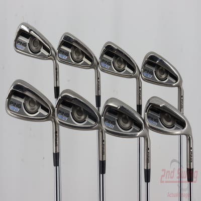 Ping 2016 G Iron Set 4-PW GW AWT 2.0 Steel Regular Right Handed Black Dot 38.0in