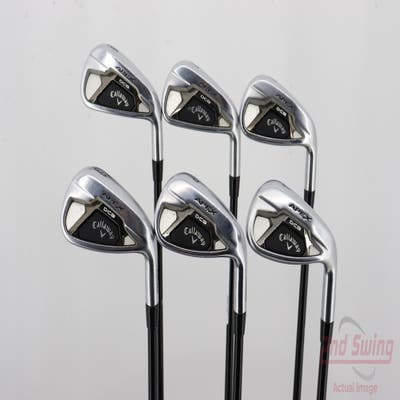 Callaway Apex DCB 21 Iron Set 6-PW AW Mitsubishi MMT 95 Graphite Stiff Right Handed 37.5in