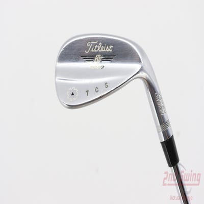 Titleist Vokey SM7 Brushed Steel Wedge Pitching Wedge PW 46° 10 Deg Bounce F Grind SM7 BV Steel Wedge Flex Right Handed 35.75in