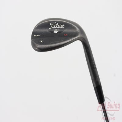 Titleist Vokey SM6 Jet Black Wedge Lob LW 60° 8 Deg Bounce M Grind SM6 BV Steel Wedge Flex Right Handed 35.0in