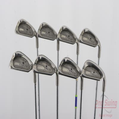 Ping ISI K Iron Set 3-PW LW Ping JZ Steel Regular Right Handed Black Dot 38.25in