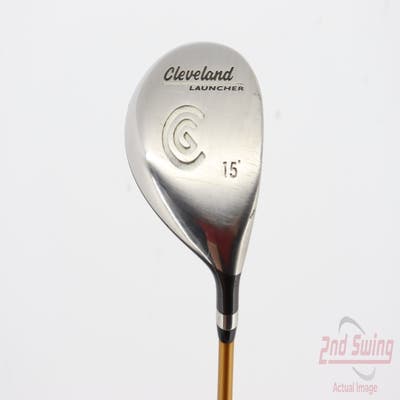 Cleveland Launcher Fairway Wood 3 Wood 3W 15° Fujikura Launcher Gold Graphite Stiff Right Handed 43.25in