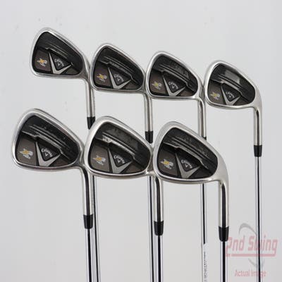 Callaway X2 Hot Pro Iron Set 5-GW Project X 95 6.0 Flighted Steel Stiff Right Handed 38.0in