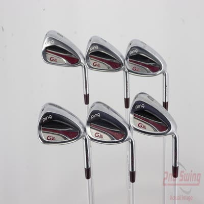 Ping G LE 2 Iron Set 6-GW ULT 240 Ultra Lite Graphite Ladies Right Handed Black Dot 37.25in