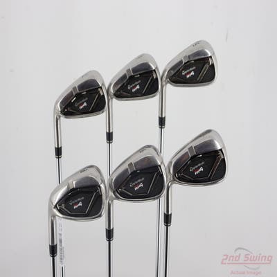 TaylorMade M4 Iron Set 5-PW FST KBS MAX 85 Steel Stiff Left Handed 38.5in