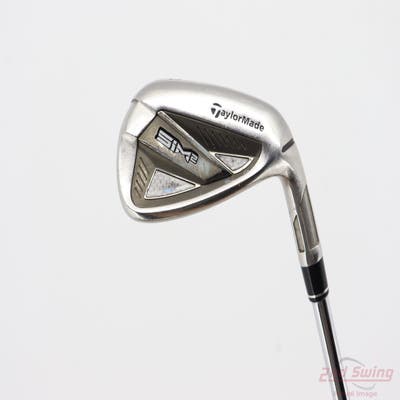 TaylorMade SIM MAX Single Iron Pitching Wedge PW FST KBS MAX 85 Steel Stiff Right Handed 35.5in