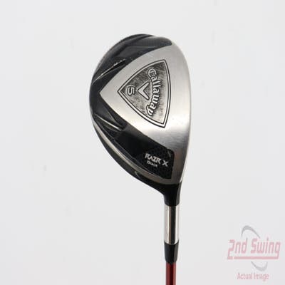 Callaway Razr X Black Fairway Wood 5 Wood 5W Callaway Razr X Black Fairway Graphite Regular Right Handed 42.0in