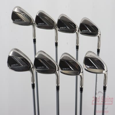 TaylorMade Stealth Iron Set 4-GW Fujikura Speeder NX 50 Graphite Senior Right Handed 38.25in