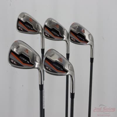 Cobra XL Womens Iron Set 7-PW SW Stock Graphite Shaft Graphite Senior Right Handed 36.25in