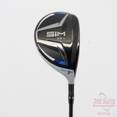 TaylorMade SIM MAX Fairway Wood 3 Wood 3W 14° PX HZRDUS Smoke Black RDX 60 Graphite Stiff Right Handed 43.25in