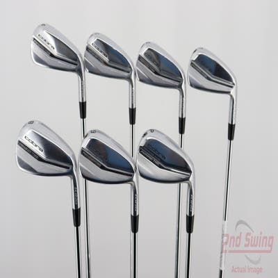 Cobra 2022 KING Forged Tec Iron Set 4-PW KBS $-Taper Lite 100 Steel Stiff Right Handed 38.0in