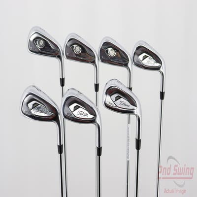 Titleist T200 Iron Set 5-GW True Temper AMT Black S300 Steel Stiff Right Handed 38.0in