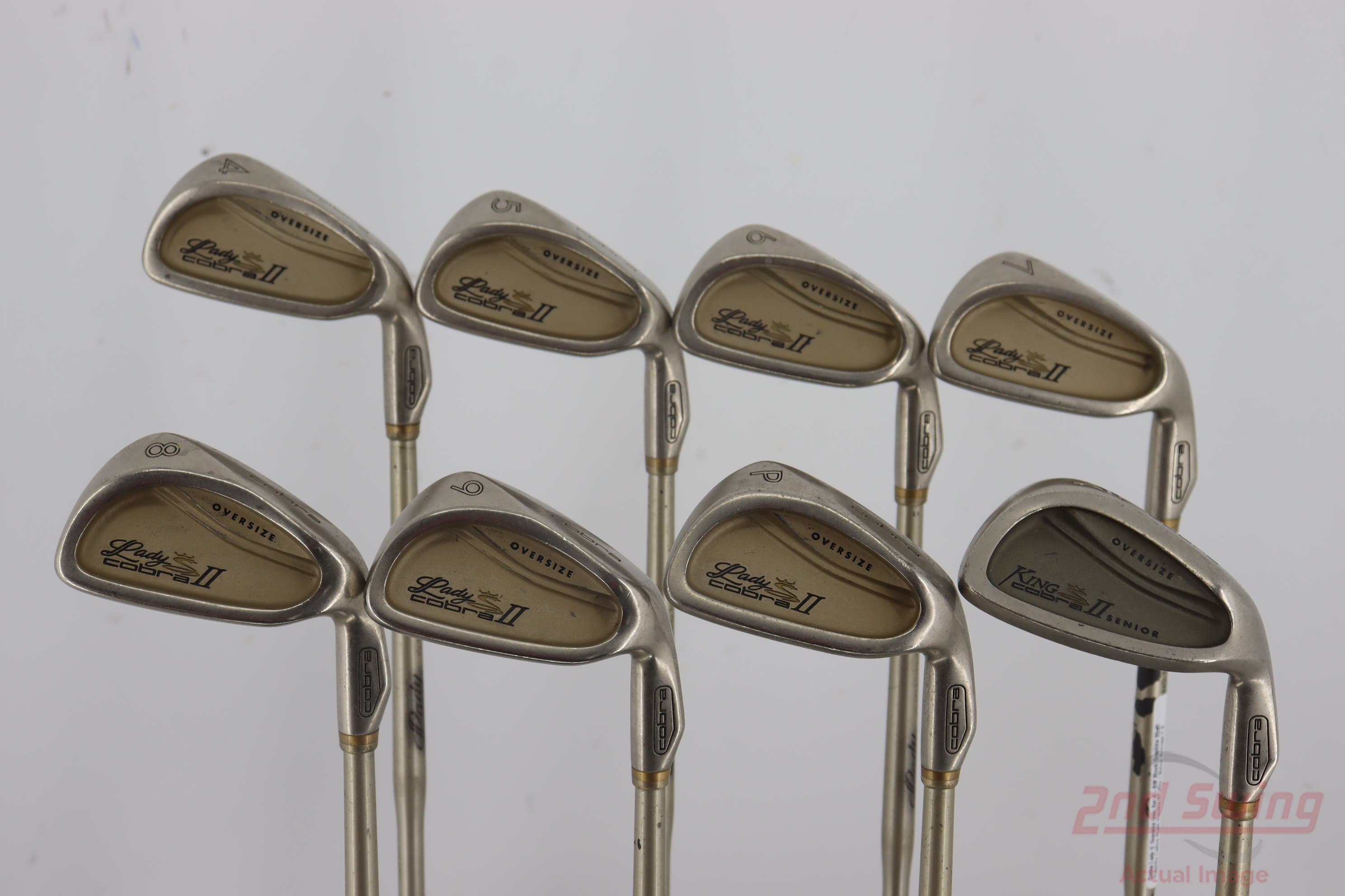 Lady Cobra Oversize Iron Set 4-PW, offers SW Graphite Ladies Flex Right-Handed