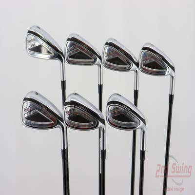 Tour Edge Exotics E723 Iron Set 6-PW AW GW MCA Tensei AV Blue Raw 65 Graphite Senior Right Handed 38.0in