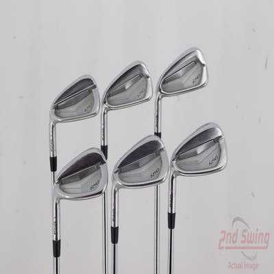 Ping i210 Iron Set 5-PW True Temper Dynamic Gold 105 Steel Stiff Left Handed Orange Dot 38.25in