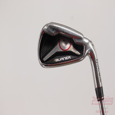 TaylorMade 2009 Burner Single Iron 4 Iron 24° Stock Steel Shaft Steel Uniflex Right Handed +1 Degree Upright 39.25in