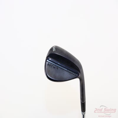 Cleveland RTX 6 ZipCore Black Satin Wedge Sand SW 56° 10 Deg Bounce Mid Dynamic Gold Spinner TI Steel Wedge Flex Right Handed 35.5in