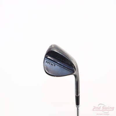 Cleveland RTX 6 ZipCore Black Satin Wedge Gap GW 52° 10 Deg Bounce Dynamic Gold Spinner TI Steel Wedge Flex Right Handed 36.0in