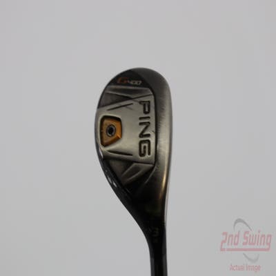 Ping G400 Hybrid 3 Hybrid 19° Mitsubishi C6 Series Black Graphite Stiff Right Handed 40.5in