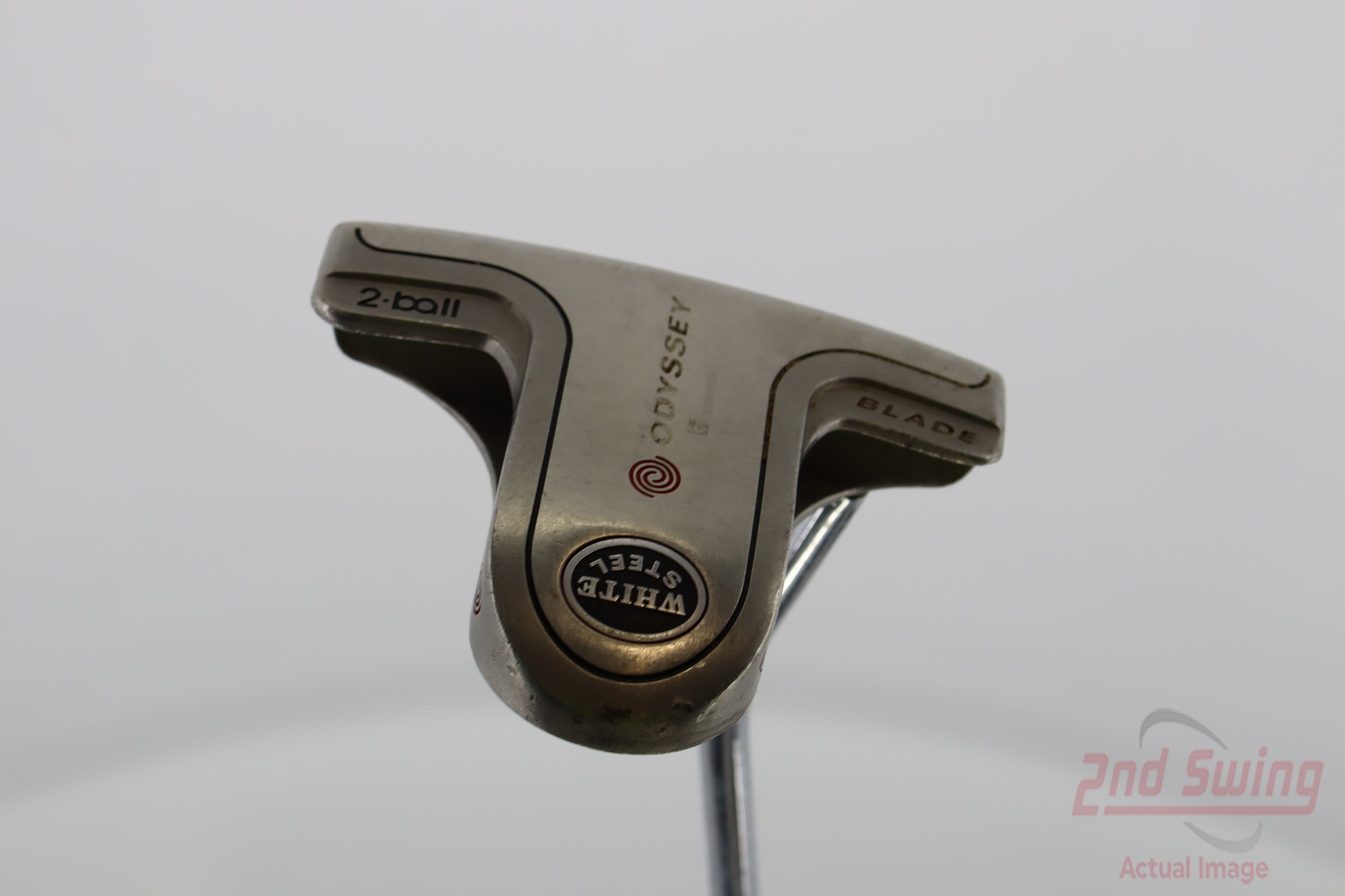 Odyssey White Steel 2-Ball Blade Putter | 2nd Swing Golf