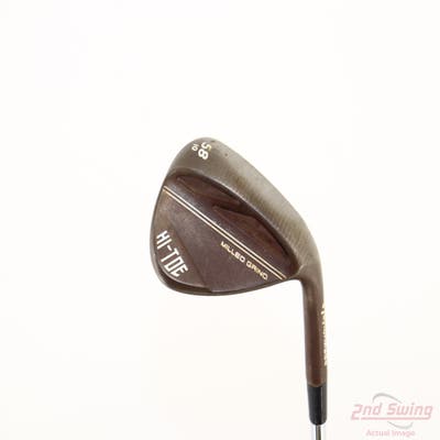 TaylorMade HI-TOE RAW Wedge Lob LW 58° 10 Deg Bounce True Temper Dynamic Gold S400 Steel Stiff Right Handed 35.0in