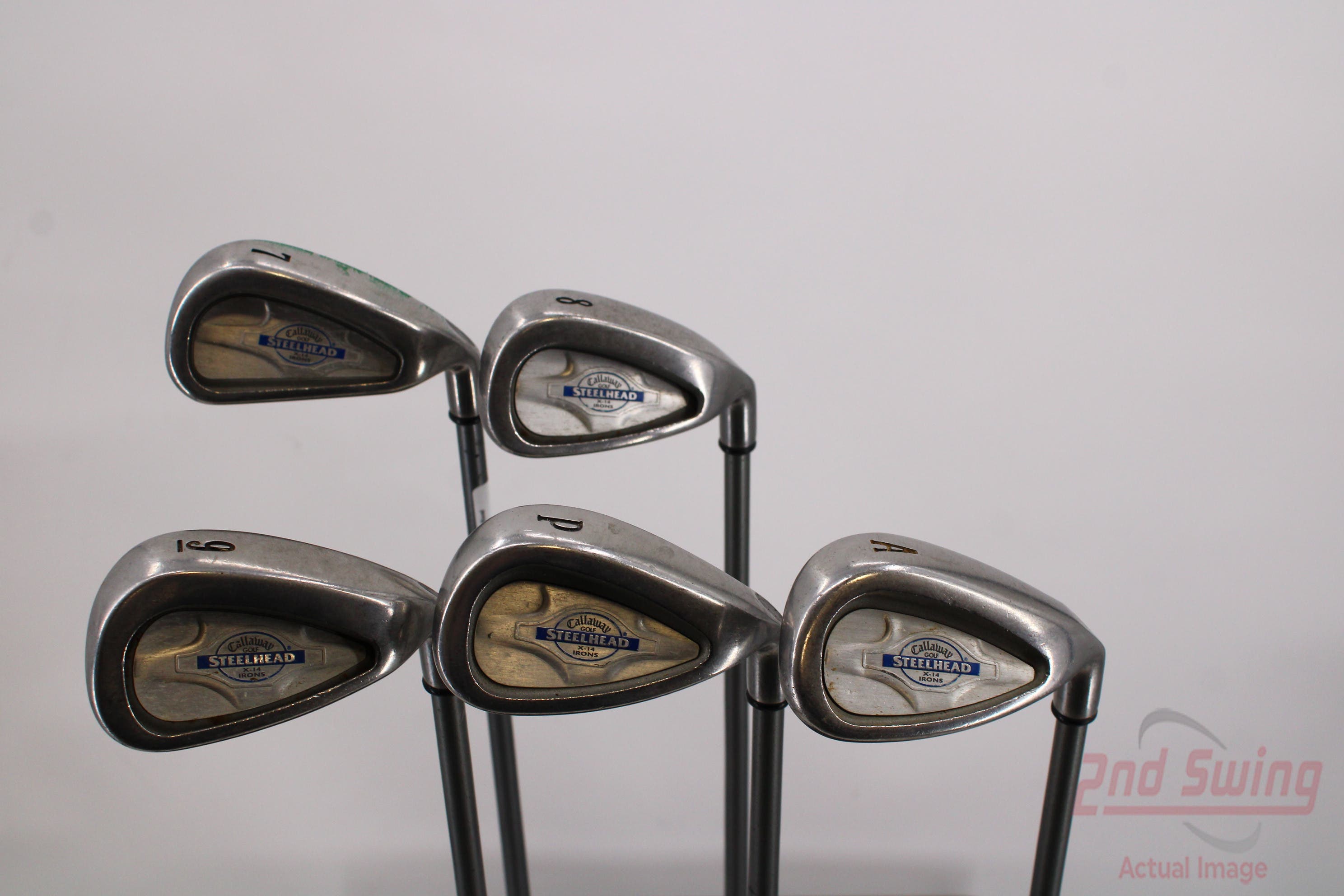 Callaway X-14 Iron Set 7-GW Callaway Big Bertha 70g Graphite Light Right  Handed 37.0in