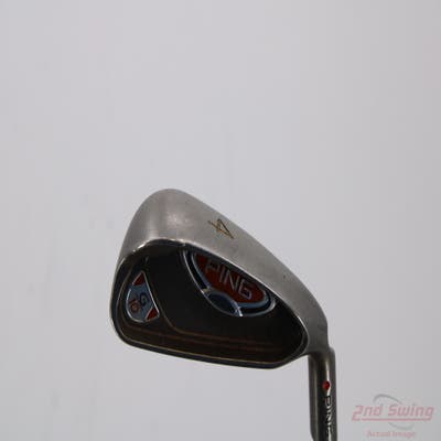 Ping G10 Single Iron 4 Iron Ping TFC 129I Steel Regular Right Handed Red dot 38.5in