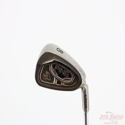 Ping i15 Single Iron 8 Iron Ping AWT Steel Stiff Right Handed Black Dot 36.5in