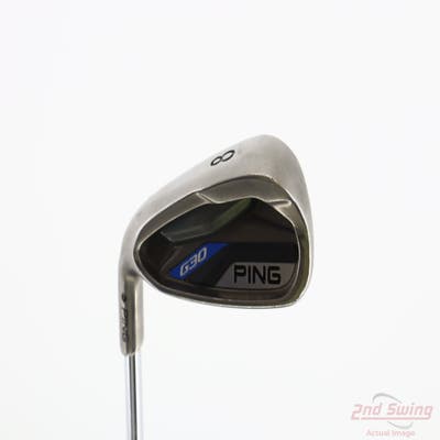 Ping G30 Single Iron 8 Iron Ping CFS Distance Steel Stiff Left Handed Black Dot 37.0in